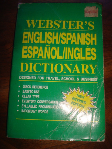 Webster's English - Spanish Dictionary 