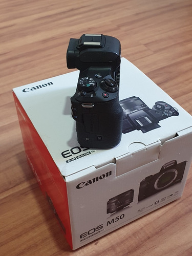 Combo Canon M50 C/ Adaptador + Gaiola + Tophandle + Filtro