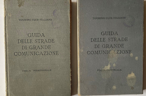 Guida Delle Strade Di Grande Comunicazione 1929 / Hoepli  C1