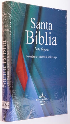 Biblia Grande Letra Gigante Rvr1960 Tapa Dura, De Reina Valera 1960. Editorial Sociedad Bíblica De México, Tapa Dura En Español, 2014