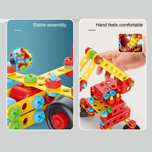 Set De Construcción Con Taladro Eléctrico Para Niños