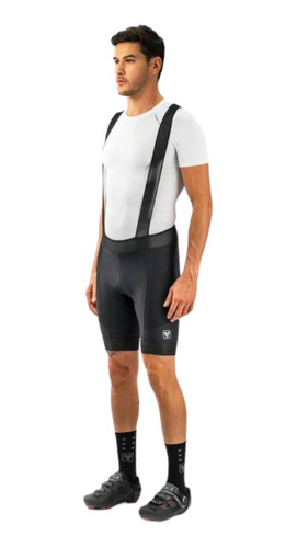 Bretelle Ciclismo Masculino Free Force Start Preto