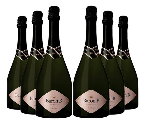 Champagne Baron B Brut Rose Caja X6