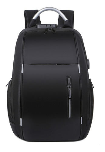 Mochila Hp Lenovo Dell Acer Impemeavel Antifurto 15,6 Preta Cor Preto