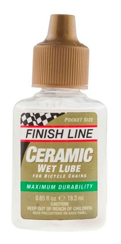 Lubricante Finish Line Ceramico Wet Humedo Y Seco 19,3ml