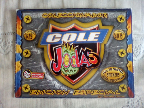 Album Cole Jodas 20 Figuritas