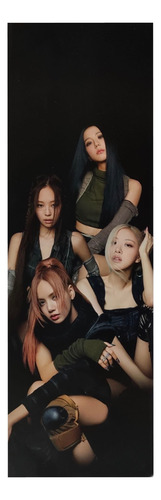 Black Pink Set B De 3 Posters Largos Plastificados Rose 82cm