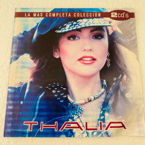 Thalia La Mas Completa Colección 2 Cds Detalle Contraportada