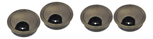 . 4 Pces 50mm Mesa De Computador Grommet Cabo Porta Fio
