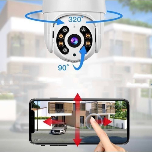 Kit 2 Cameras Ip Icsee Wifi A8 + 2 Cartões Memória Sd 64gb