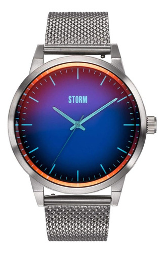 Storm Styro Lazer Blue Reloj Clásico Moderno Para Hombre Con