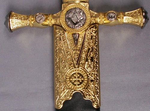 Espada Masonica Metal Decoración Coleccion