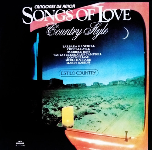 Songs Of Love - Canciones De Amor Estilo Country Lp 