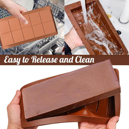 Molde Profundo Para Barra De Chocolate Molde Para Hacer Barr