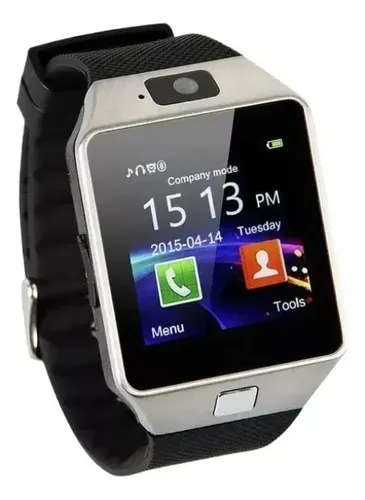Reloj Inteligente Con Chip Y Teléfono Celular Con Cámara