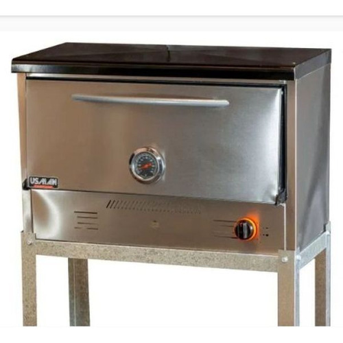 Horno Usman 6 Moldes Acero Pizzero Ciego Selectogar