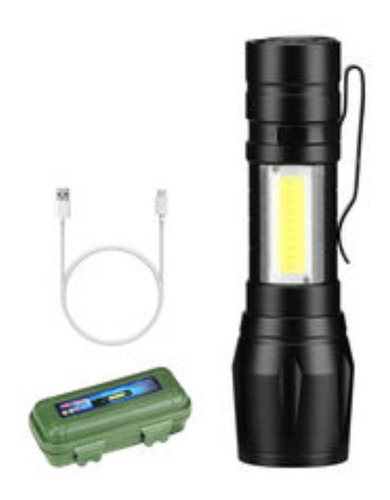 Linterna Cree Led Mini De Alta Luminosidad Carga Usb 