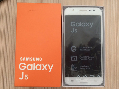 Samsung Galaxy J5 4g 13mpx Frontal 5.0mpx 8gb Nuevo Blanco