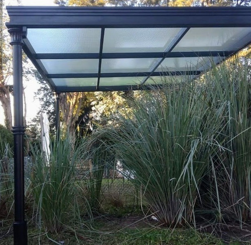 Pergola De Hierro Y Vidrio