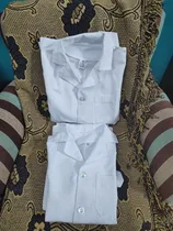 Comprar Lote X 2 Guardapolvos  Blancos Niños  Blancos Talle 6