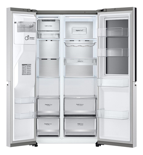 Refrigeradora LG Ls66sxnc Side By Side 674 L
