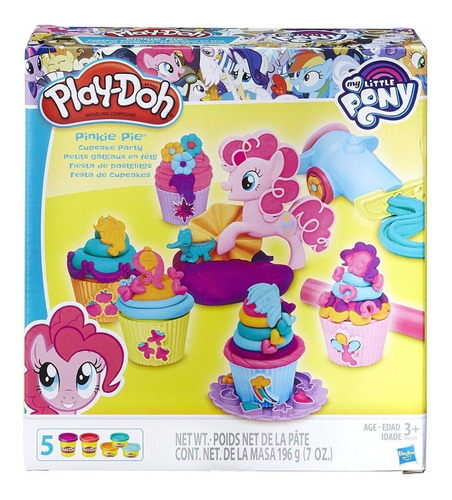 Play Doh Masa Pinkie Pie Fiesta De Cupcakes B9324 Hasbro