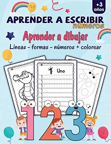 comprar Aprender A Escribir Números: Aprender A Dibujar Líneas, Form