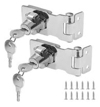 Comprar Kyuionty 2pcs Locked Hasp Locks De 2,5 Pulgadas Twist Baill 