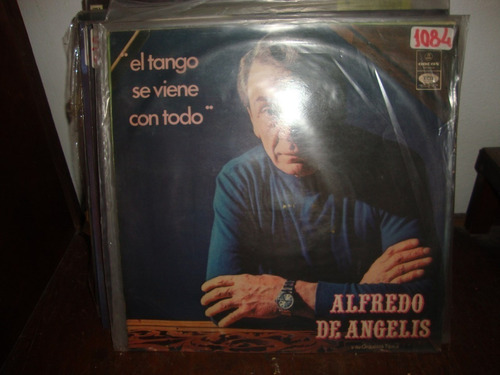 Vinilo Alfredo De Angelis El Tango Se Viene Con Todo T3