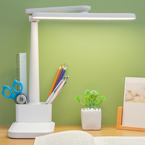 Lámpara De Escritorio Curva Con Forma De X Led Para Estudian