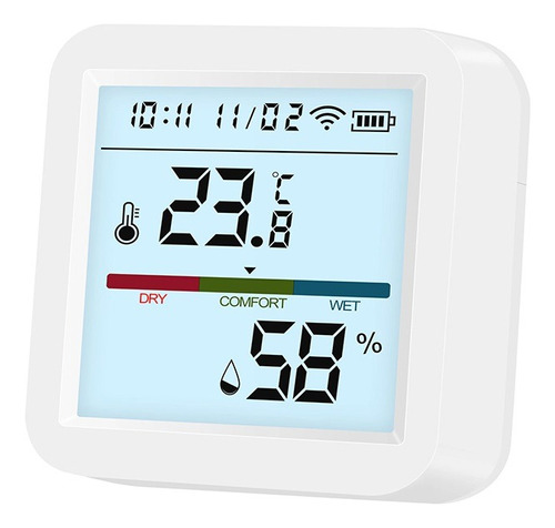 Termometro Higrometro Wifi Smart Life Tuya Alexa Usb