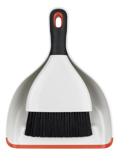 Juego De Recogedor Y Cepillo Compacto Color Blanco