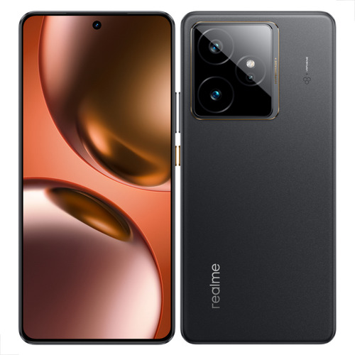 Celular Realme Gt 7 12gb Ram 256gb Rom Dual Sim Dimensity 9400e Câmera 50mp 8k Tela 6,78 120hz 6000 Nits Bateria 7000 Mah Carga 120 W Preto