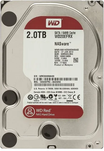Western Digital Wd Red 2tb Disco Duro Sata Pc Escritorio