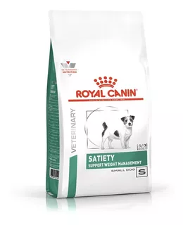 Alimento Royal Canin Veterinary Diet Canine Satiety Support para cachorro adulto de raça pequena sabor mix em sacola de 7.5kg