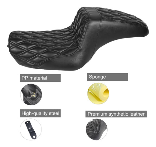 Asientos De Motocicleta Para Harley Sportster 883 1200 2009
