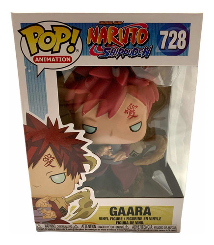 Gaara Aldea De La Arena Vs Naruto Shippuden Pop! 728 Unico