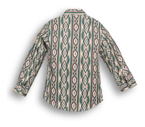 Imagen 2 de 2 de Camisa Vaquera Wrangler Niño Checotah W01