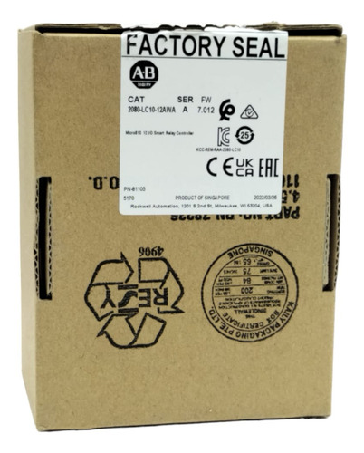 Allen Bradley Micro 2080-lc10-12awa
