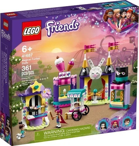 Lego® Friends - Mundo De Magia: Puestos De Feria (41687) Cantidad De Piezas 361