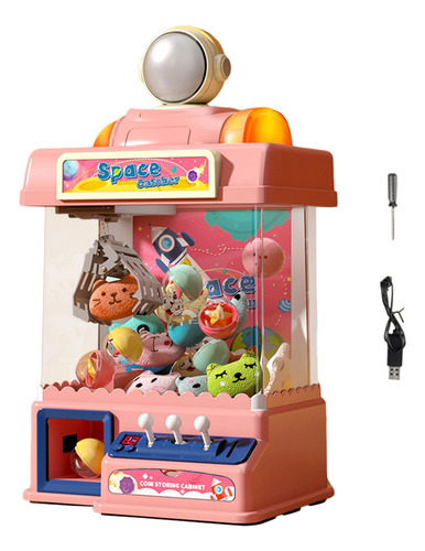 Máquina De Garra Eléctrica, Juguete, Novedad, Regalos Rosa