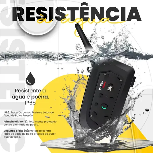 T Zx Intercomunicador De Casco K 01 Unit V6 Plus .. . | MercadoLivre