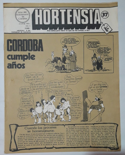 Revista Hortensia #37 Julio 1973