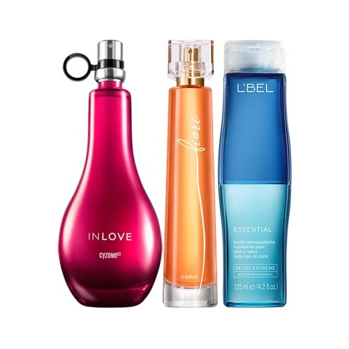 Fiori + In Love + Desmaquillador Bifasico Esika Cyzone Lbel