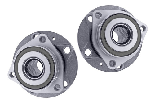 Kit 2 Maza Rueda Delant Pil Cop Vw Golf 2015 2016 C/abs