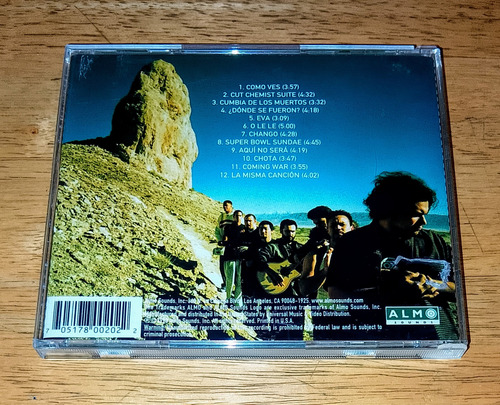 Ozomatli Cd Ozomatli Funk Hip Hop Rock En Español Reggae Estándar (Usado)