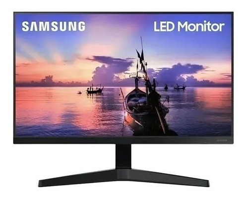 Imagen 1 de 5 de Monitor Led Samsung 22'' Con Diseño Sin Bordes - Lf22t35 Color Negro