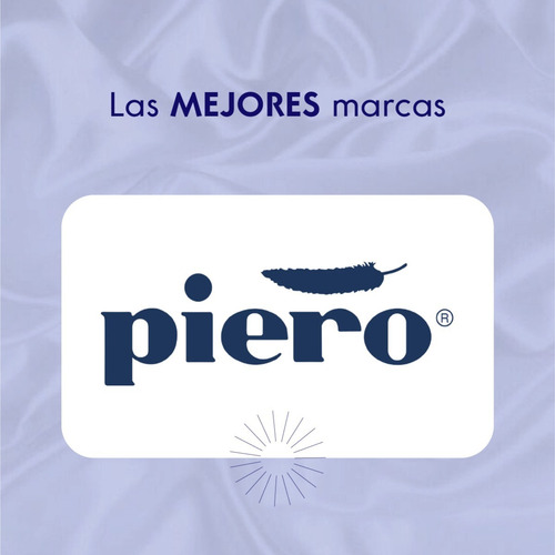 Imagen 2 de 10 de Colchón 2 Plazas De Resortes Piero Spring - 190cm X 140cm