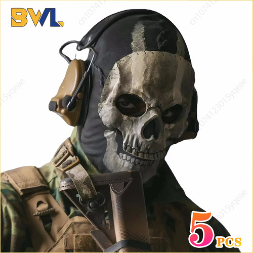 Máscara De Calavera De Halloween Horror Ghost Call Mw2 Of Du