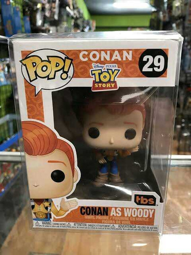Funko Pop! Tbs Conan O'brien Woody Toy Story Limited Edition